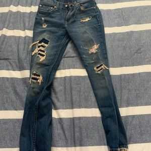 Levi 511 Ripped Jeans